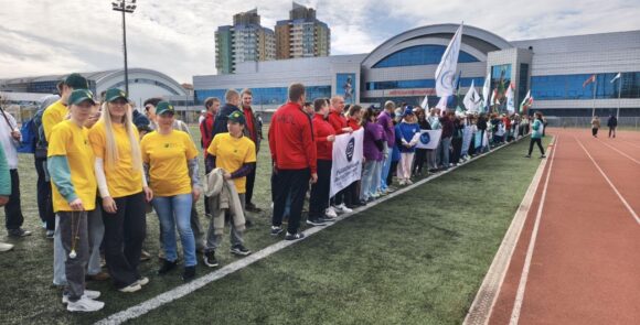 Команда РНПЦ МЭиР на спартакиаде профсоюзов здравоохранения